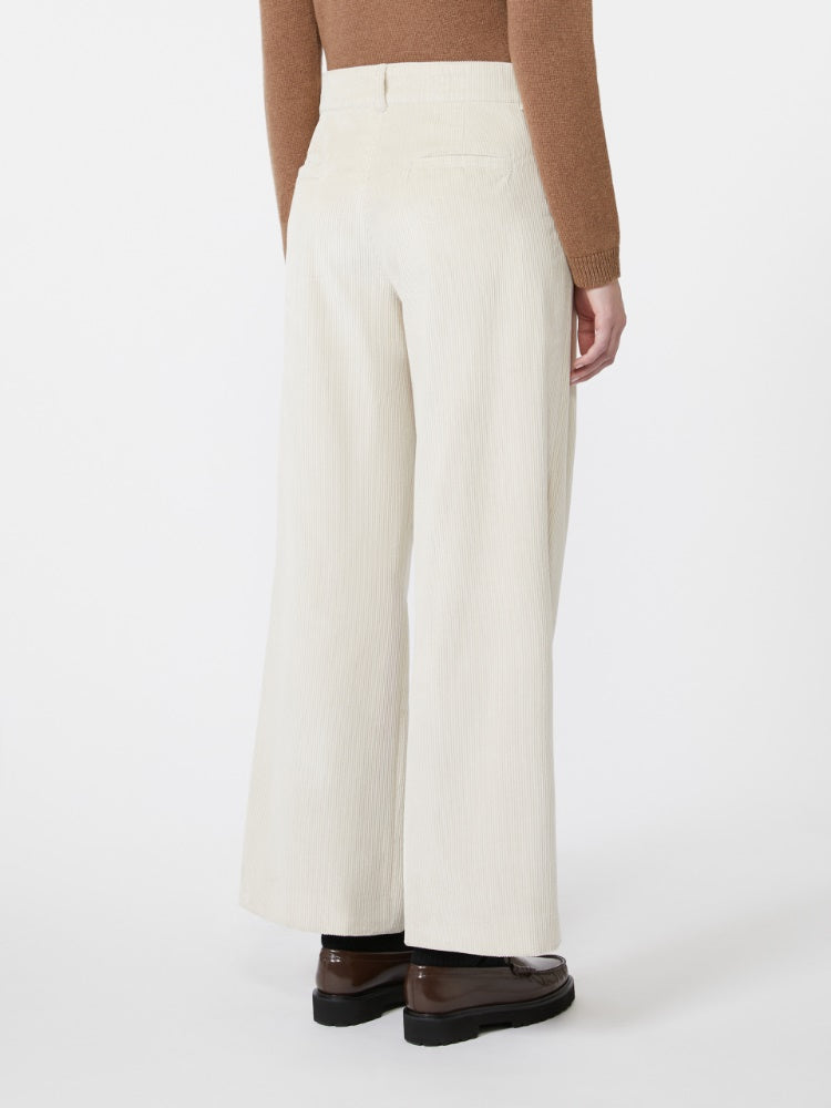 'S MAX MARA PANTALONE ENEIDE IVORY
