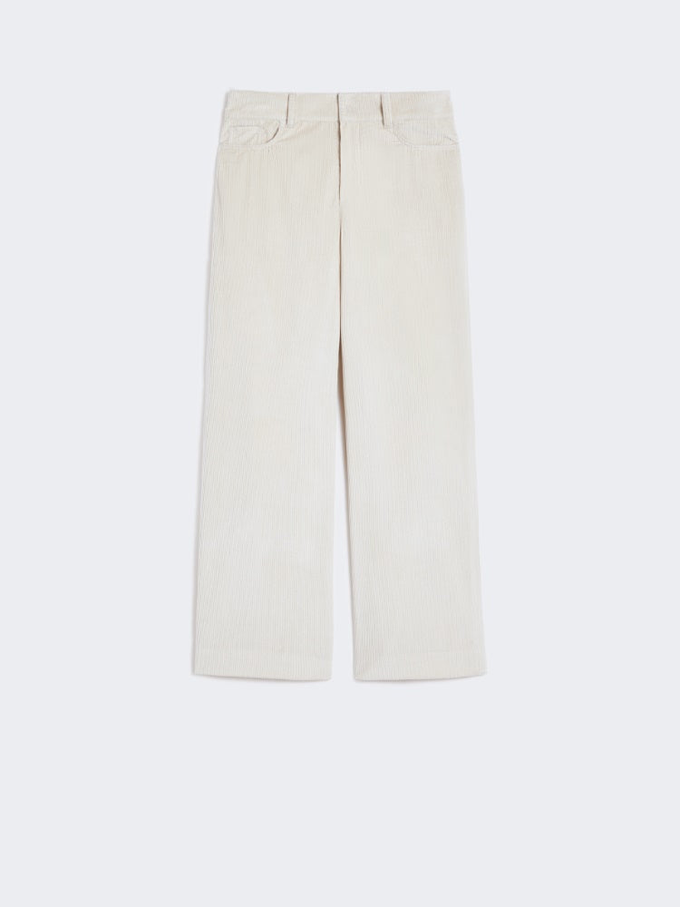 'S MAX MARA PANTALONE ENEIDE IVORY