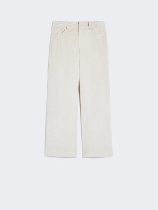 'S MAX MARA PANTALONE ENEIDE IVORY