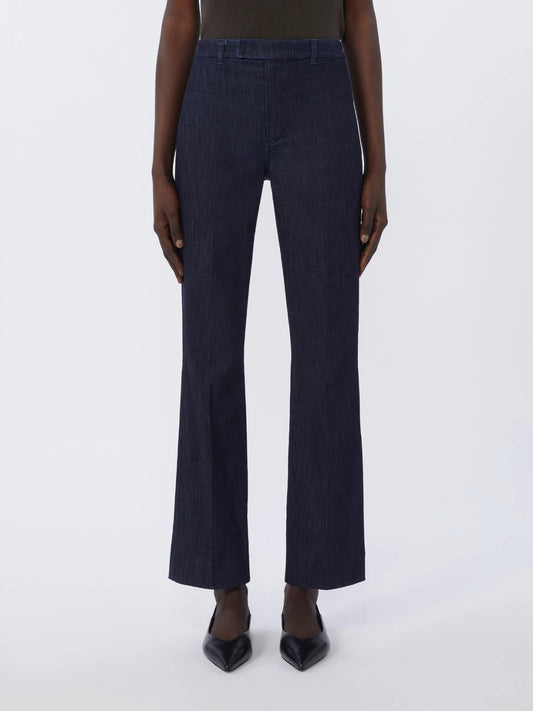 'S MAX MARA PANTALONE DIANA DENIM BLU