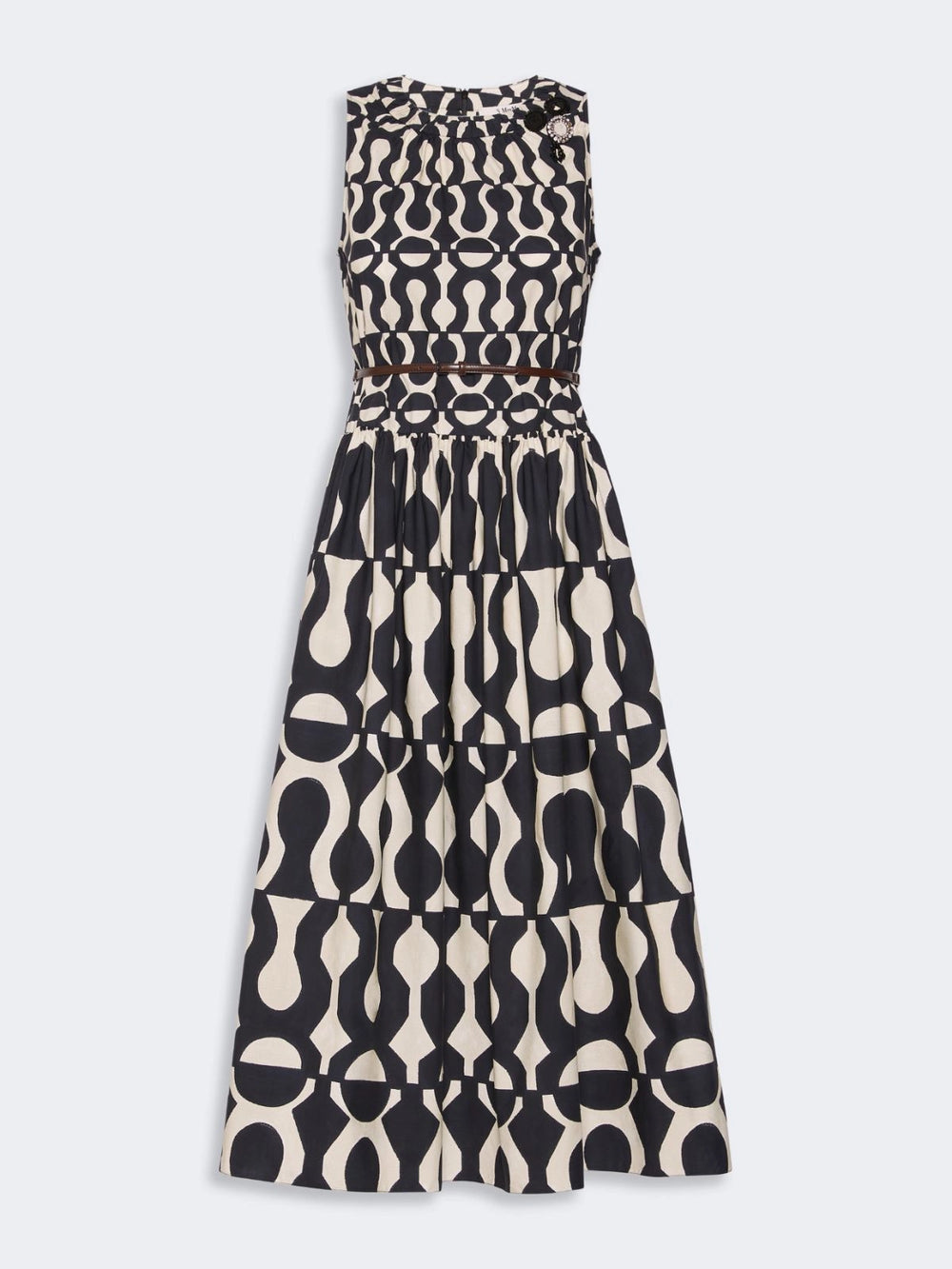 'S MAX MARA TIMELESS ABITO SALATO DIS. MEZZELUNE