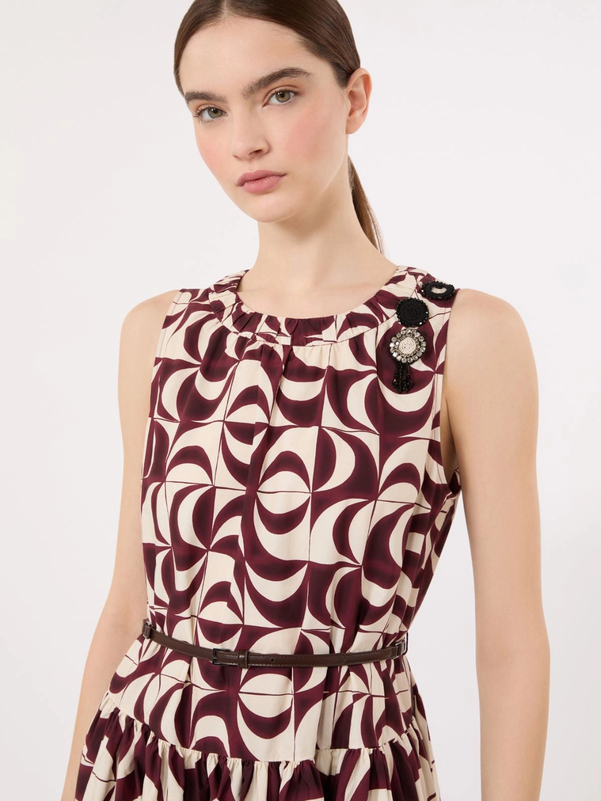 'S MAX MARA TIMELESS ABITO SALATO DIS. MEZZELUNE