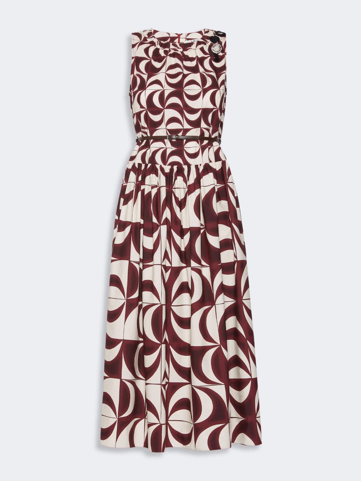 'S MAX MARA TIMELESS ABITO SALATO DIS. MEZZELUNE
