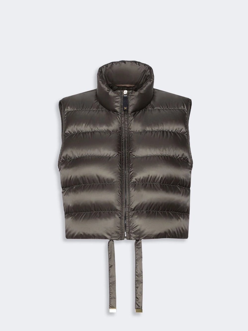 MAX MARA THE CUBE GILET FAVILLA VERDE