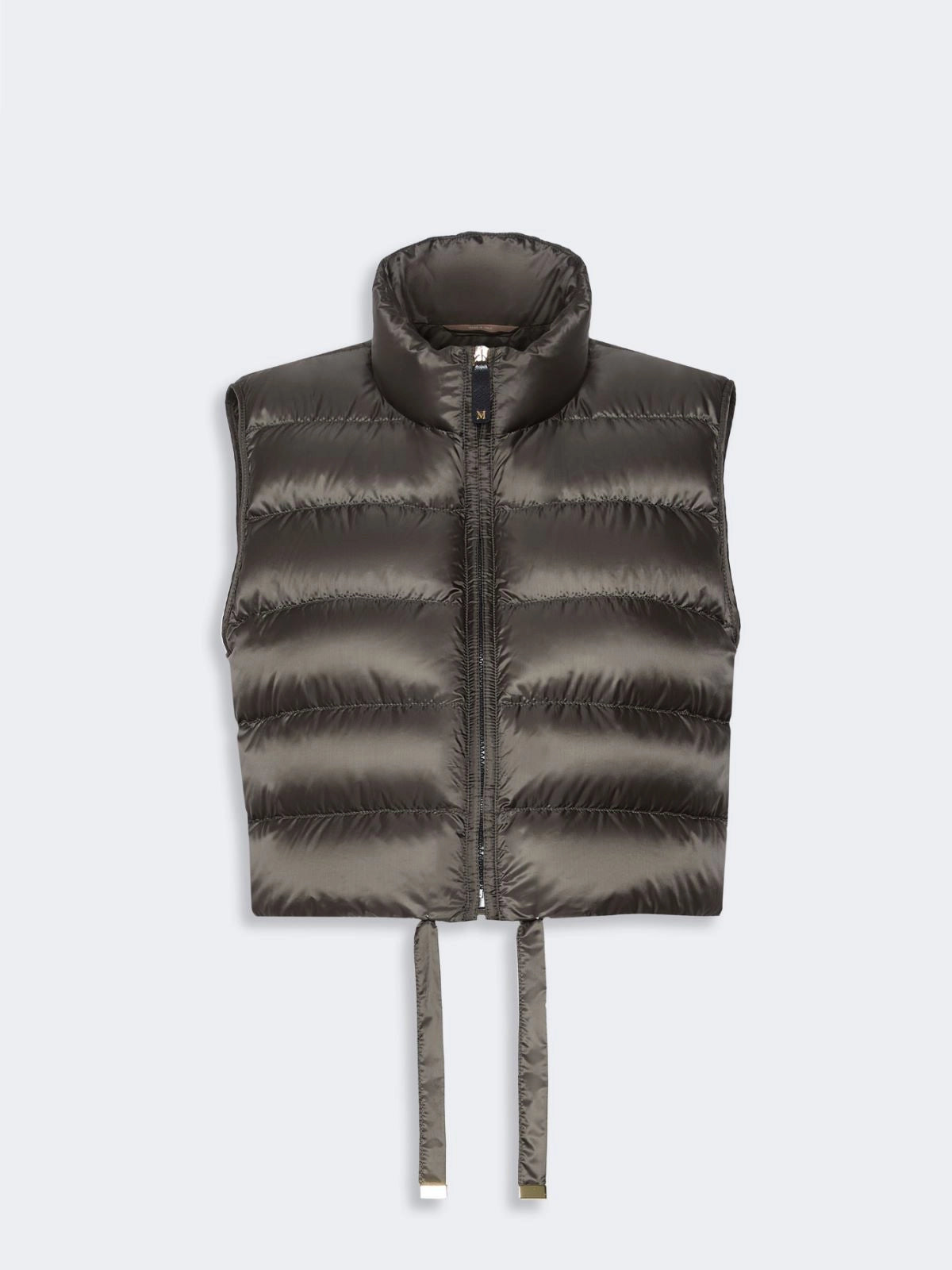 MAX MARA THE CUBE GILET FAVILLA VERDE