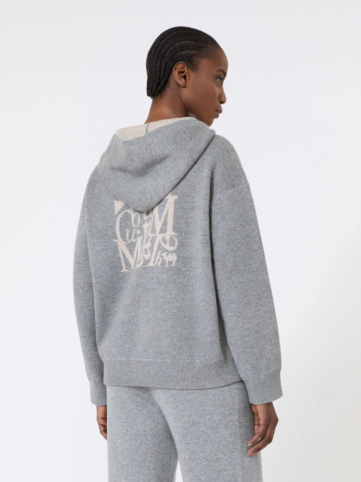 'S MAX MARA CARDIGAN QUIETE GREY