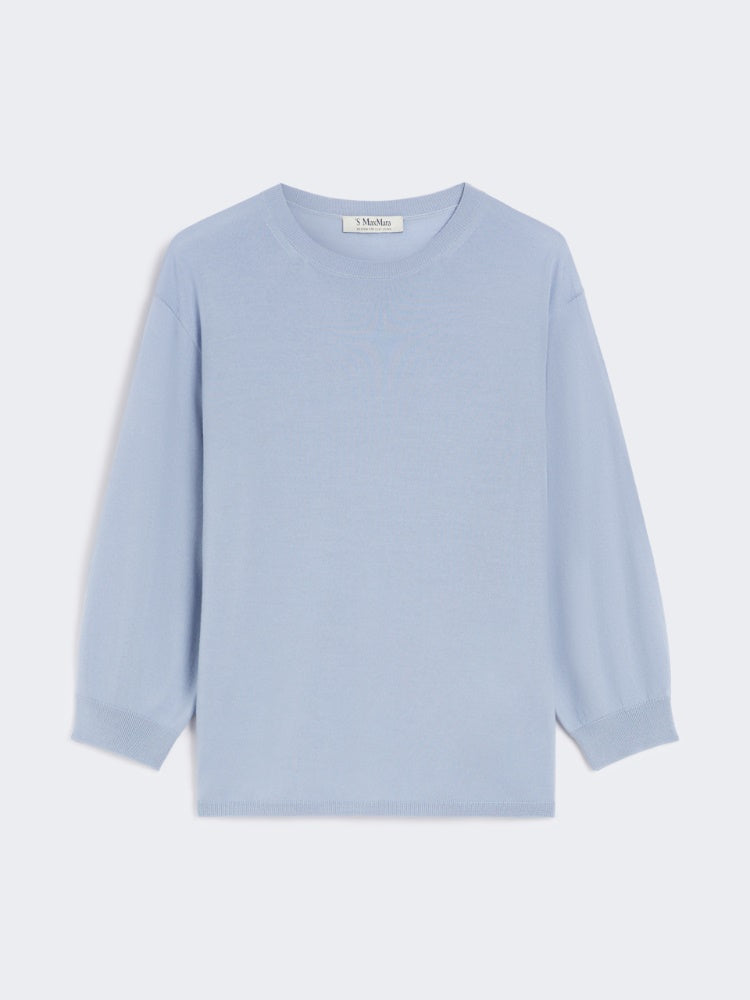 'S MAX MARA MAGLIA AMICO AZZURRO