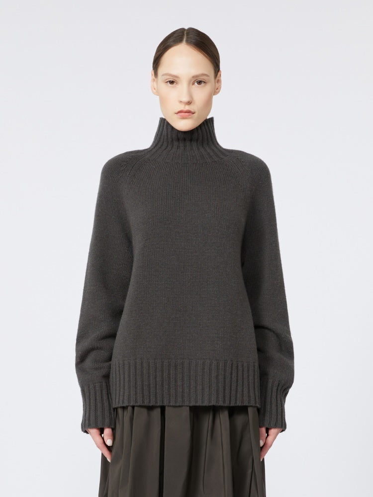 'S MAX MARA MAGLIONE MANTOVA VERDE BOREALE