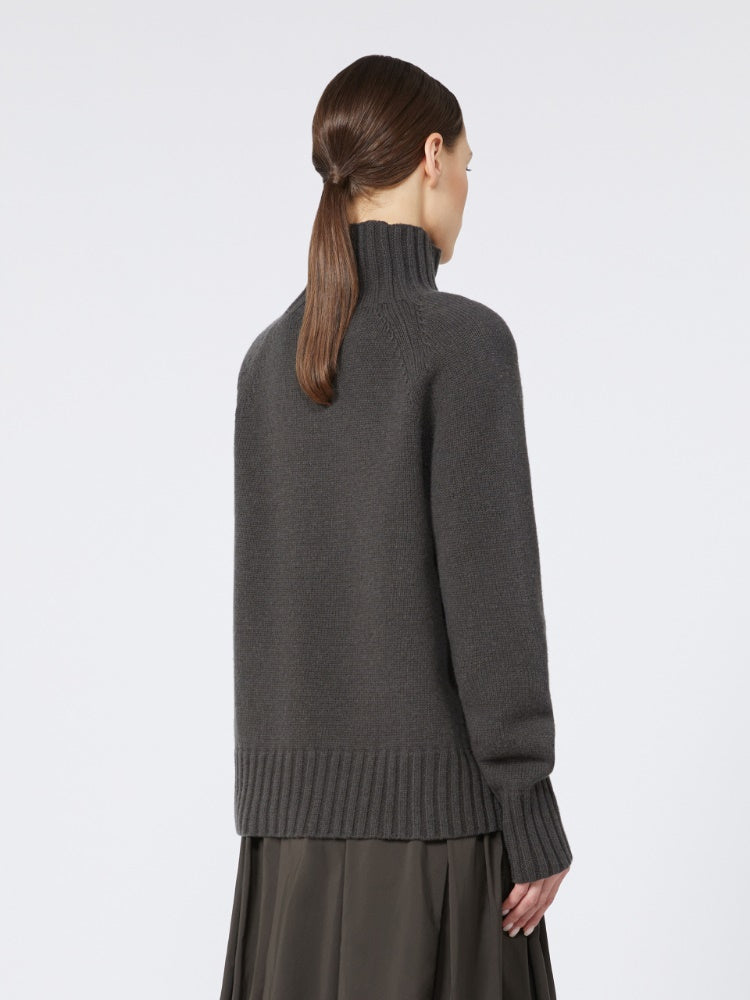 'S MAX MARA MAGLIONE MANTOVA VERDE BOREALE