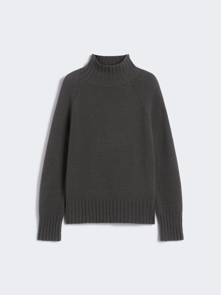 'S MAX MARA MAGLIONE MANTOVA VERDE BOREALE