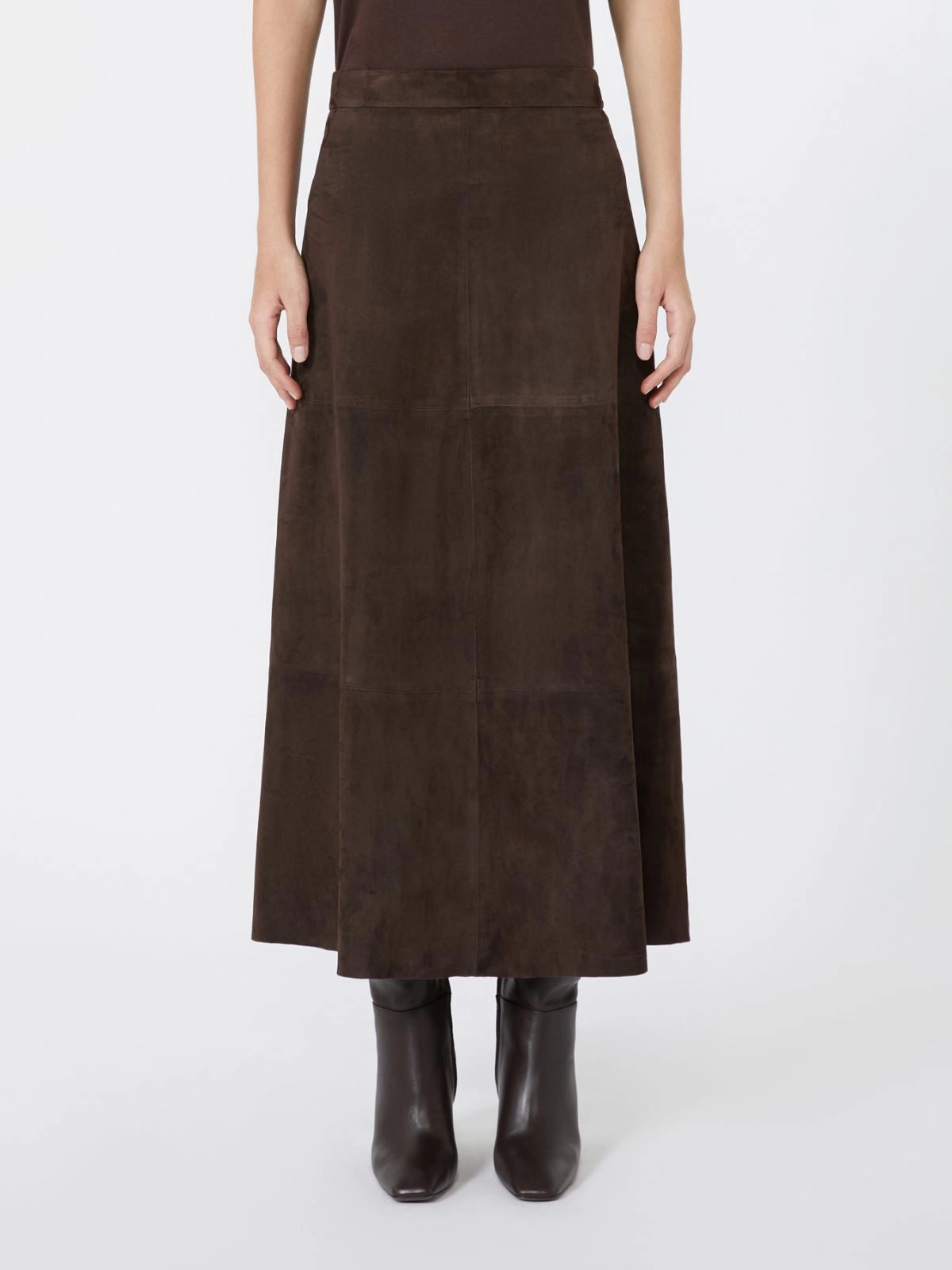'S MAX MARA GONNA FIORIRE BROWN