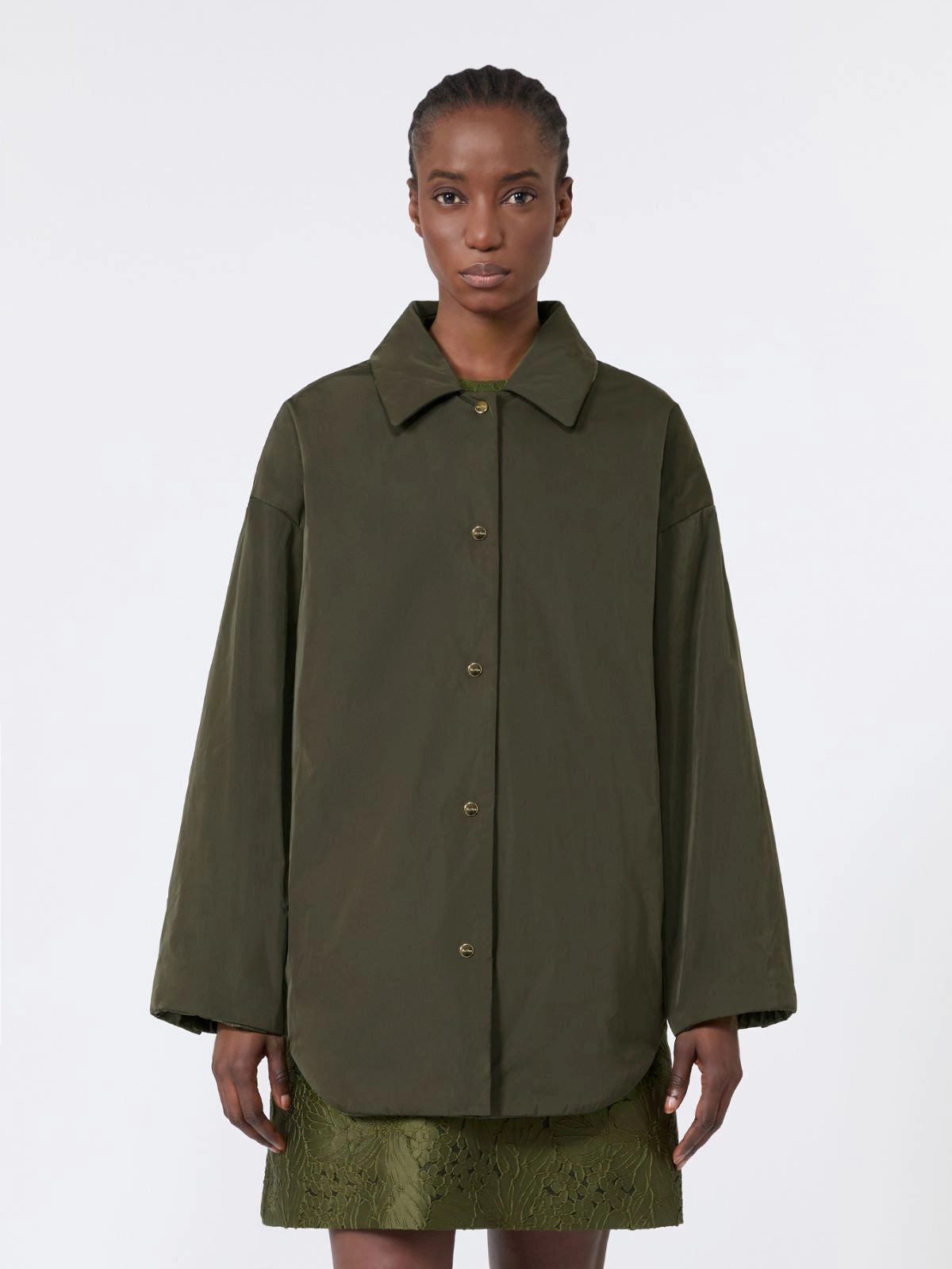 MAX MARA THE CUBE GIACCA IMBOTTITA CARLOTTA VERDE