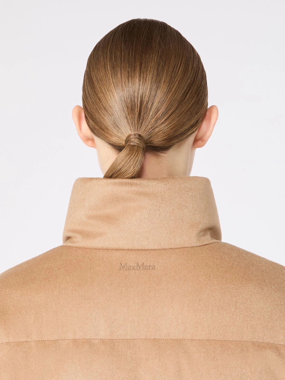 MAX MARA THE CUBE MORA  PIUMINO MORA CAMMELLO