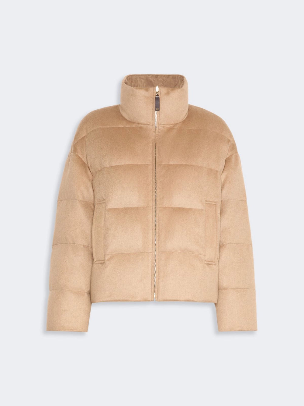 MAX MARA THE CUBE MORA  PIUMINO MORA CAMMELLO