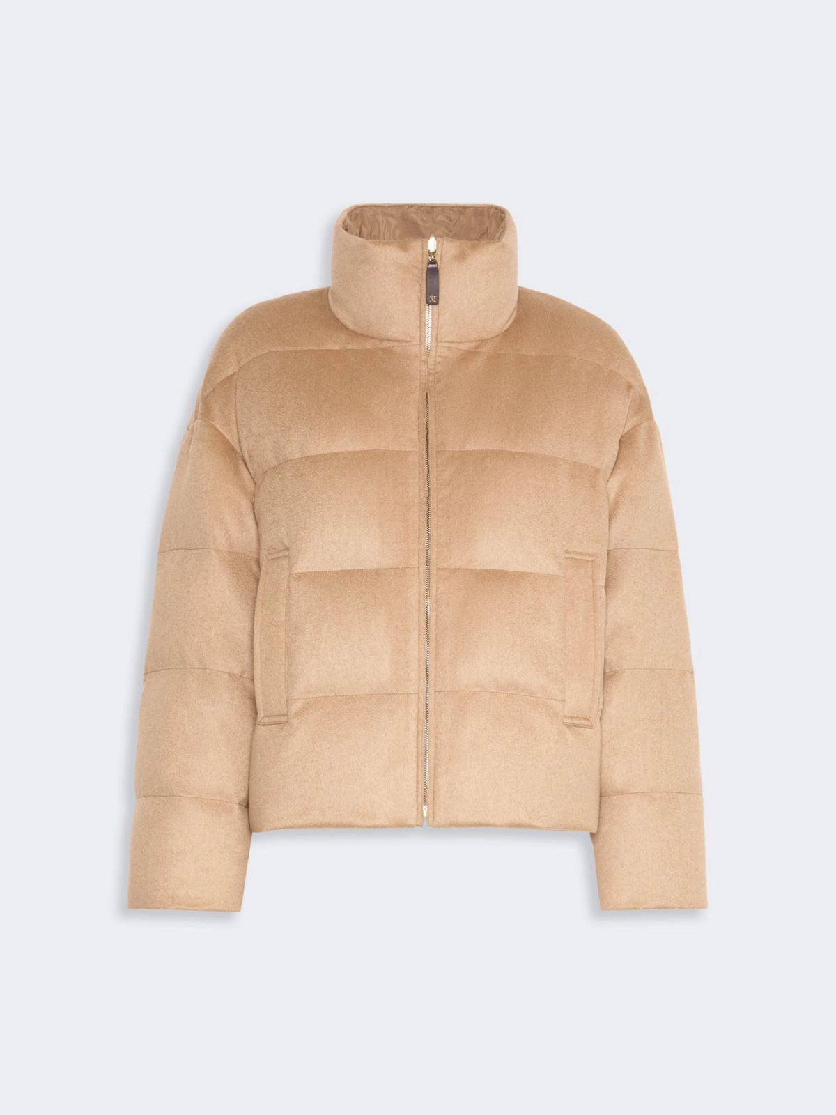 MAX MARA THE CUBE MORA  PIUMINO MORA CAMMELLO