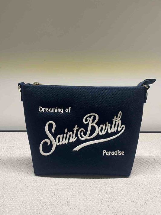 MC2 ST.BARTH BORSA  ALINE CANVAS DENIM SCURO