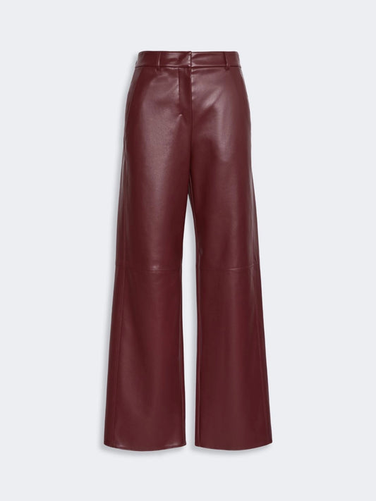 'S MAX MARA PANTALONE SOSPIRO BORDEAUX
