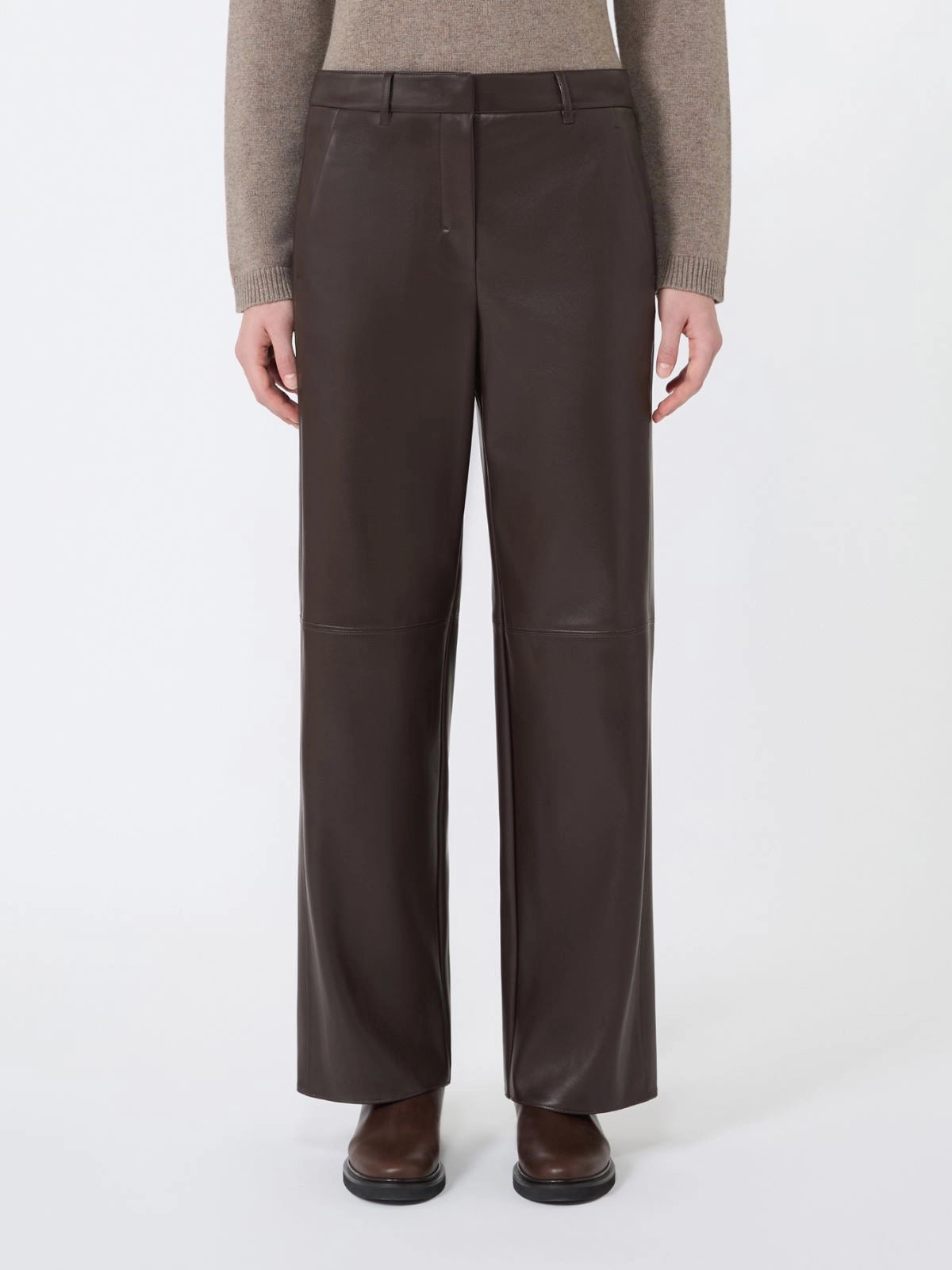 'S MAX MARA PANTALONE SOSPIRO BROWN
