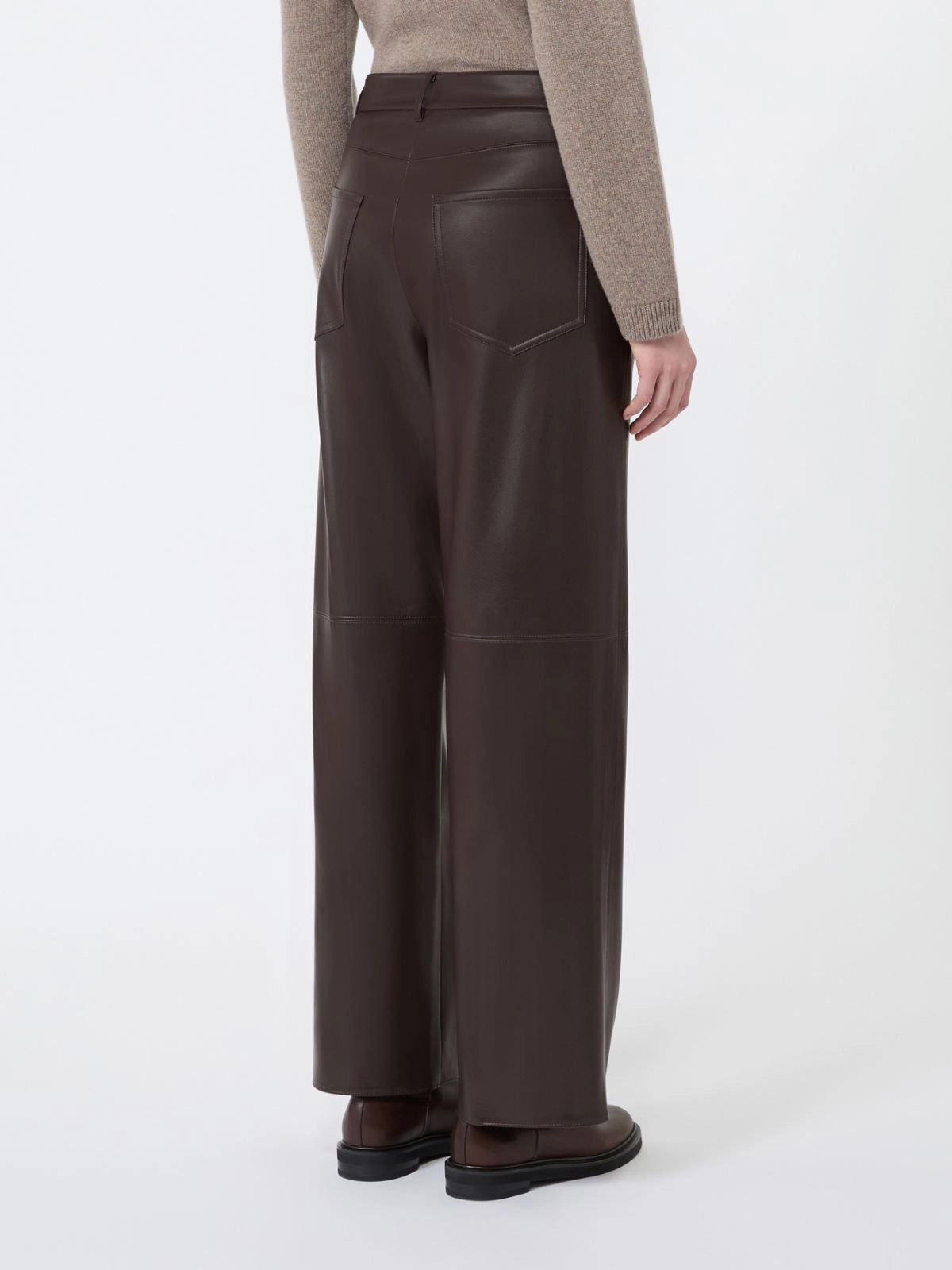 'S MAX MARA PANTALONE SOSPIRO BROWN