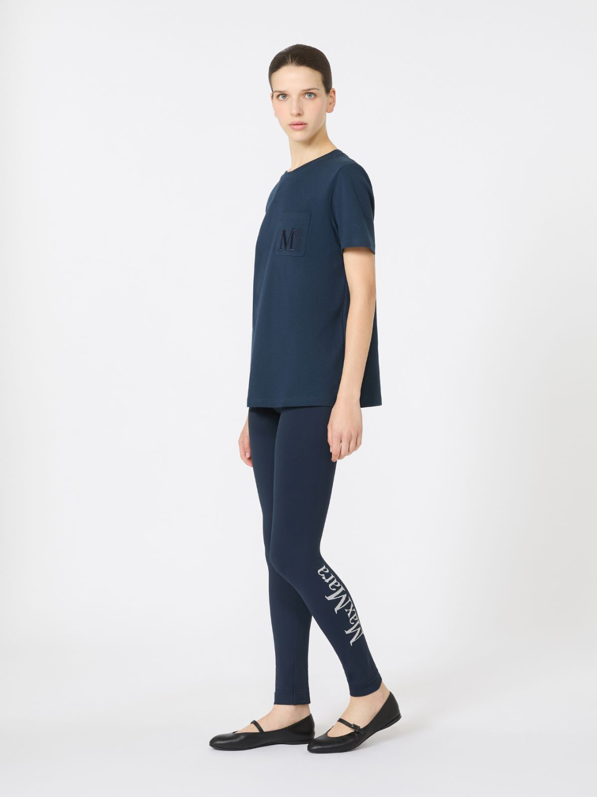 'S MAX MARA LEGGINGS BASILEA DARK INDIGO