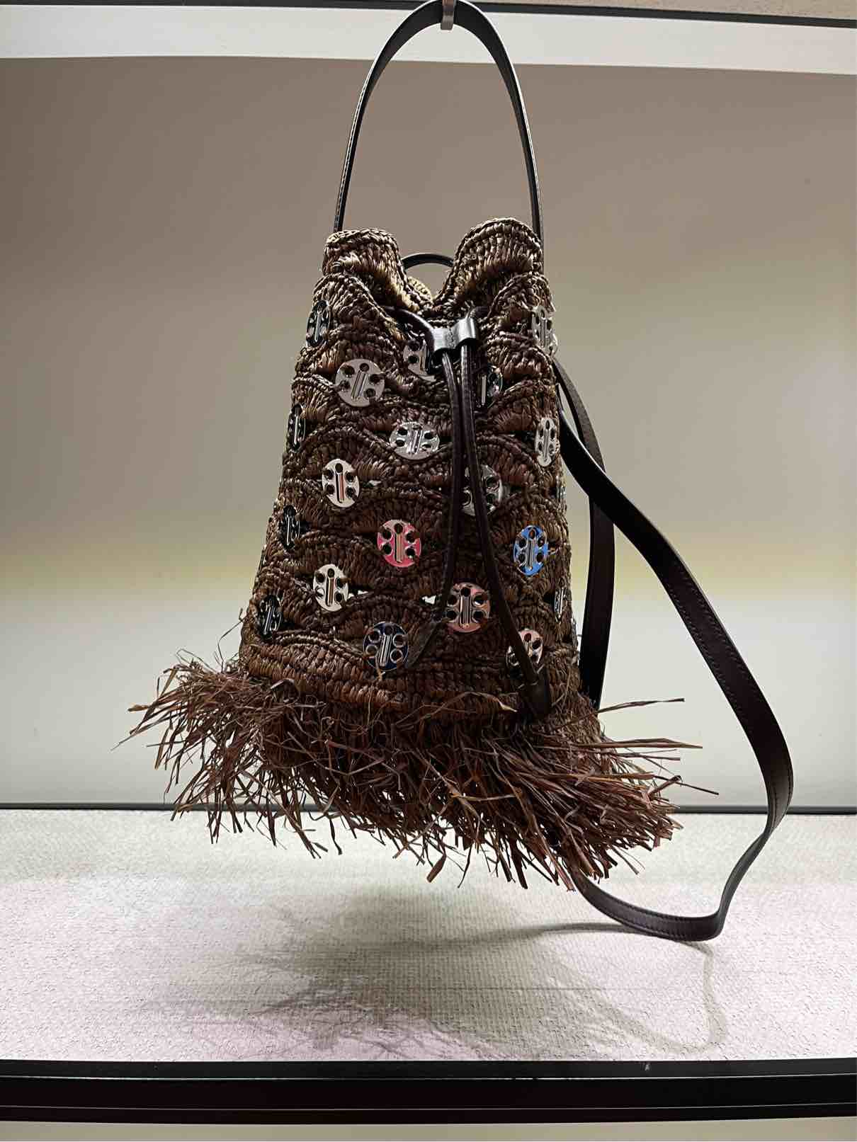 RABANNE BORSA SECCHIELLO BROWN