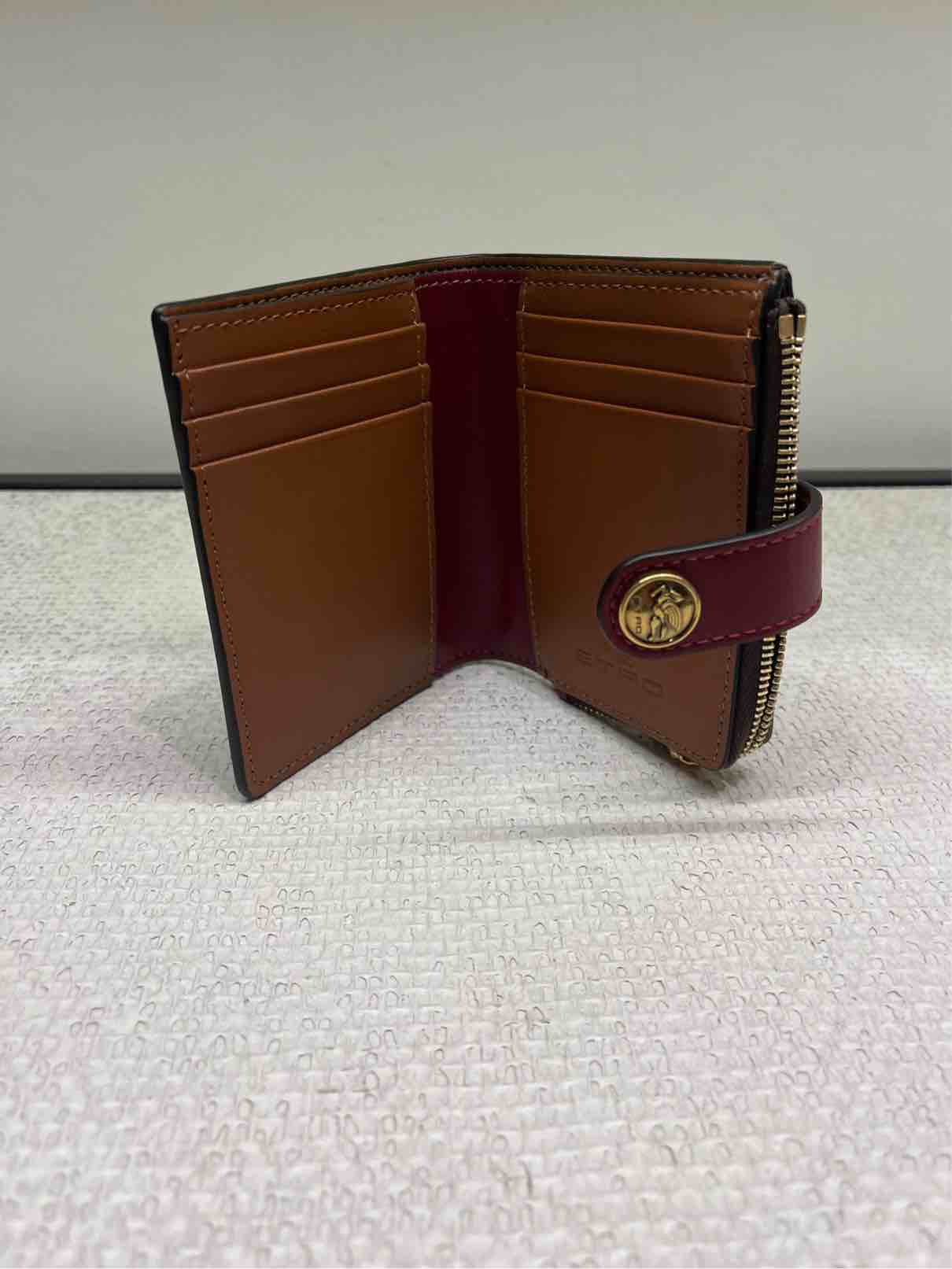 ETRO PORTAFOGLIO PAISLEY RETTANGOLARE SMALL