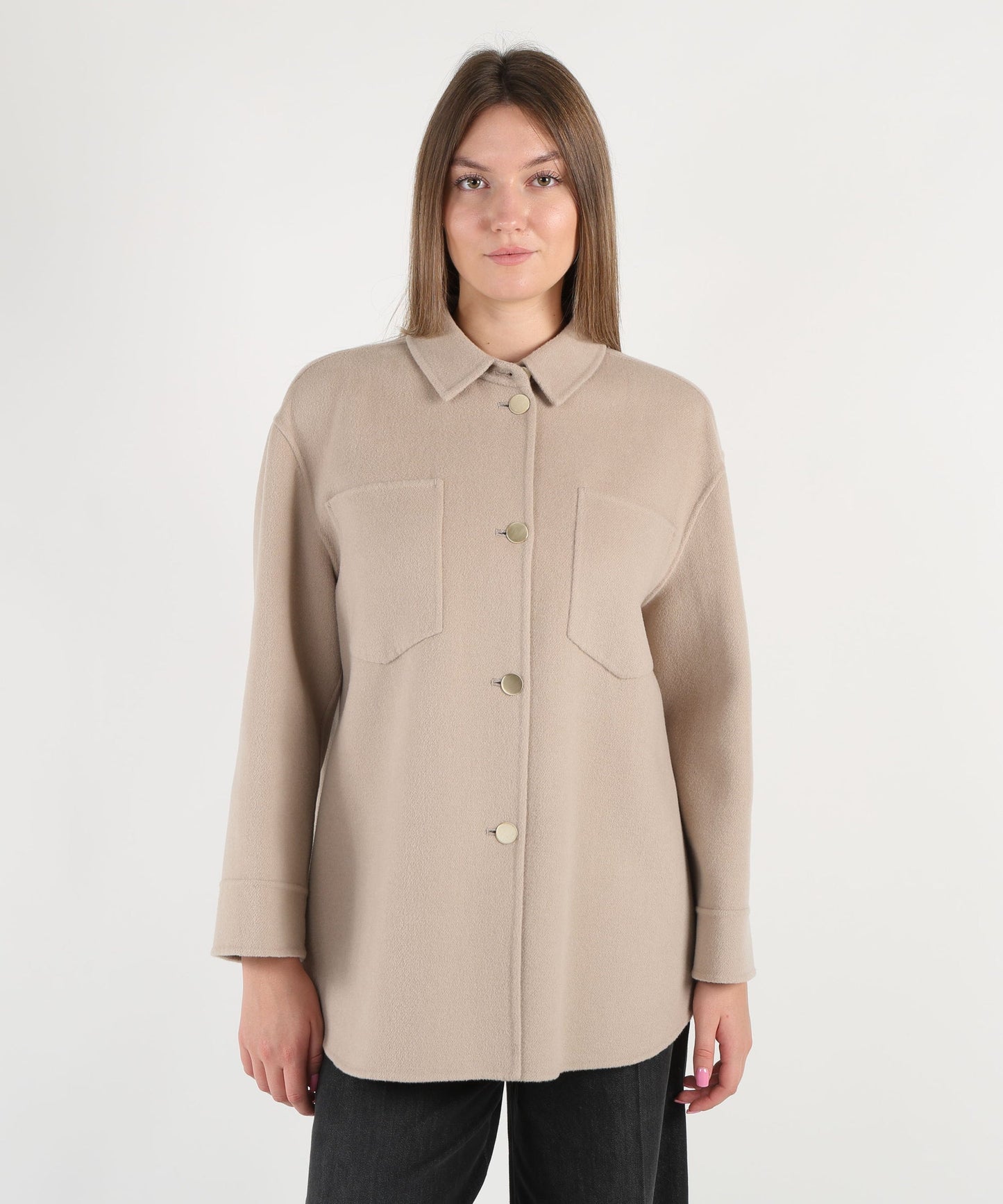 'S MAX MARA GIACCA ELEONORA PALE GOLDEN