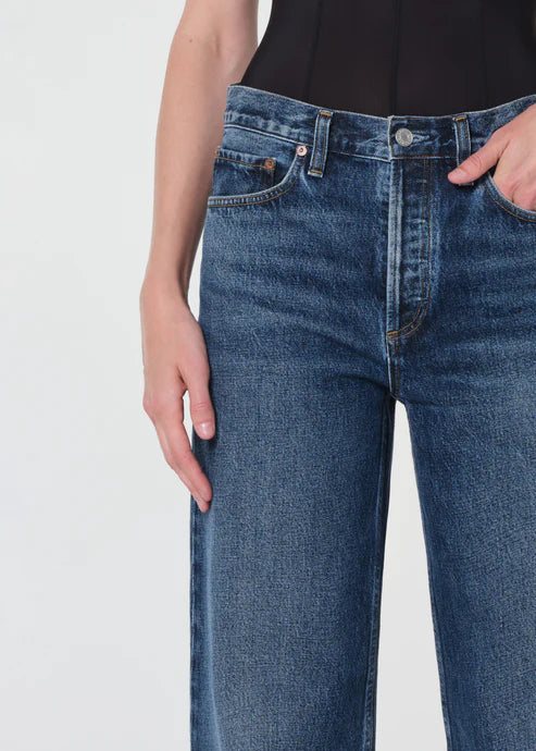 AGOLDE JEANS ARC  SHORT WAVE