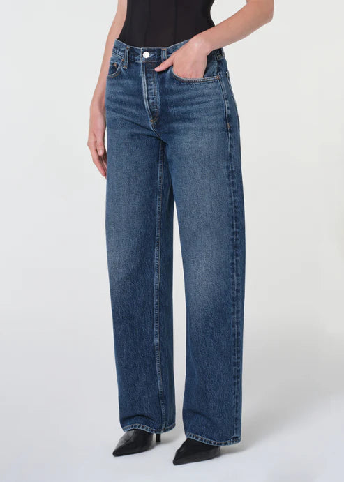 AGOLDE JEANS ARC  SHORT WAVE
