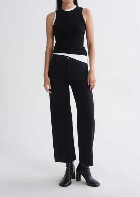 AGOLDE JEANS REN OBSCURA BLACK