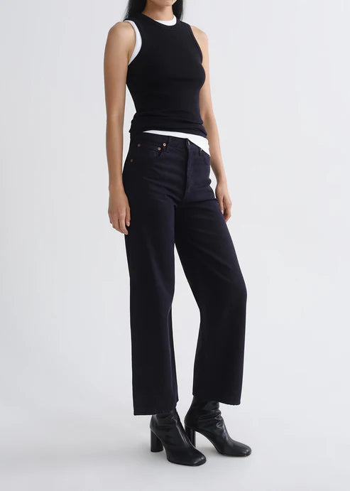 AGOLDE JEANS REN OBSCURA BLACK