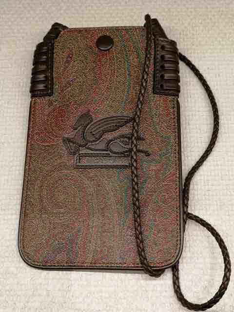 ETRO LIBRA PHONE BAG PAISLEY