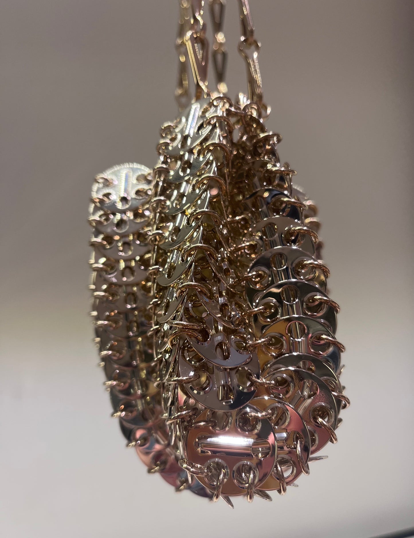 RABANNE BORSA NEW 1969 GOLD