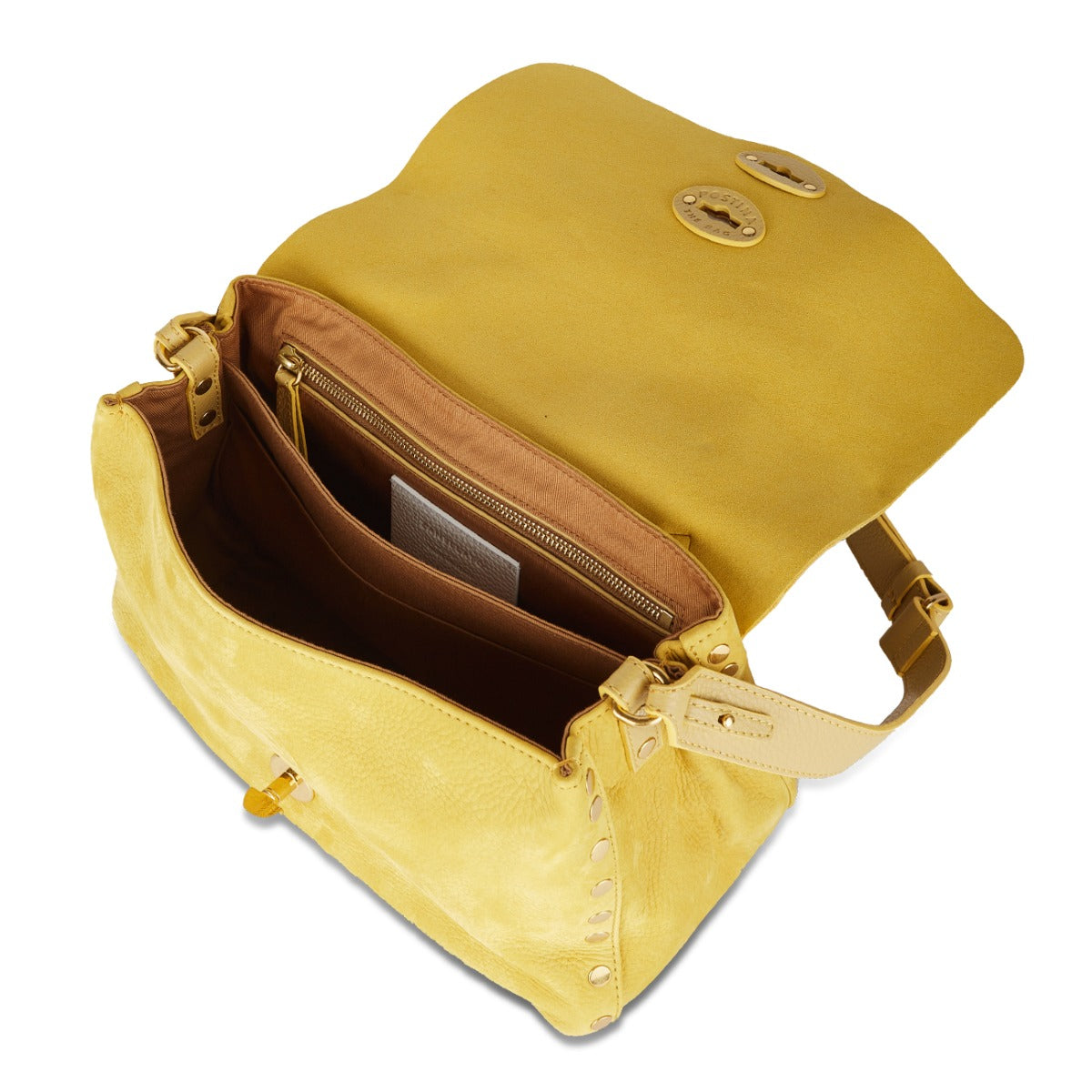 ZANELLATO BORSA POSTINA JONES SMALL YELLOW