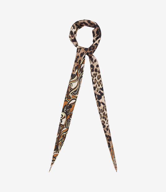 PIERRE-LOUIS MASCIA FOULARD 65X120 ANIMALIER