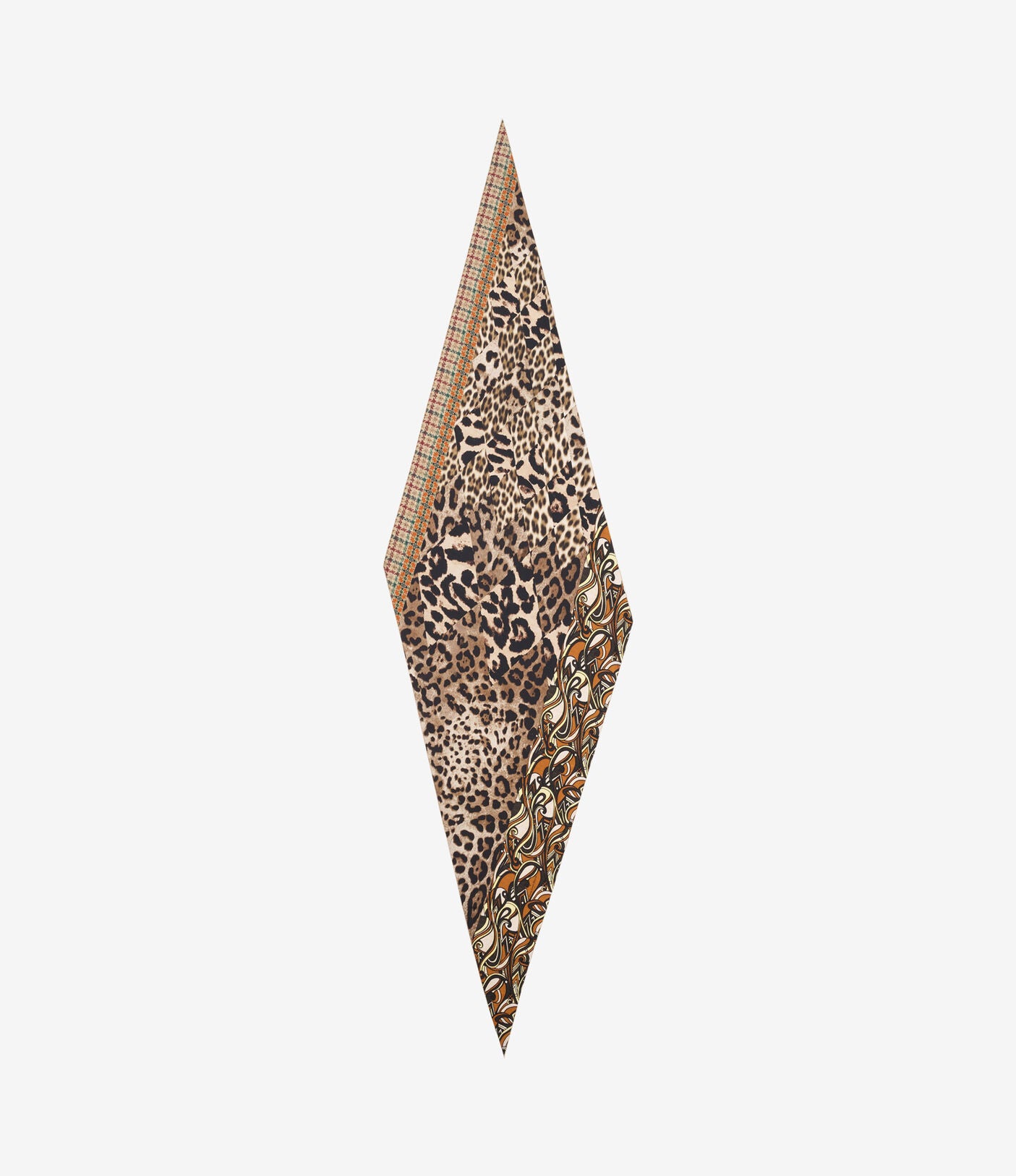 PIERRE-LOUIS MASCIA FOULARD 65X120 ANIMALIER