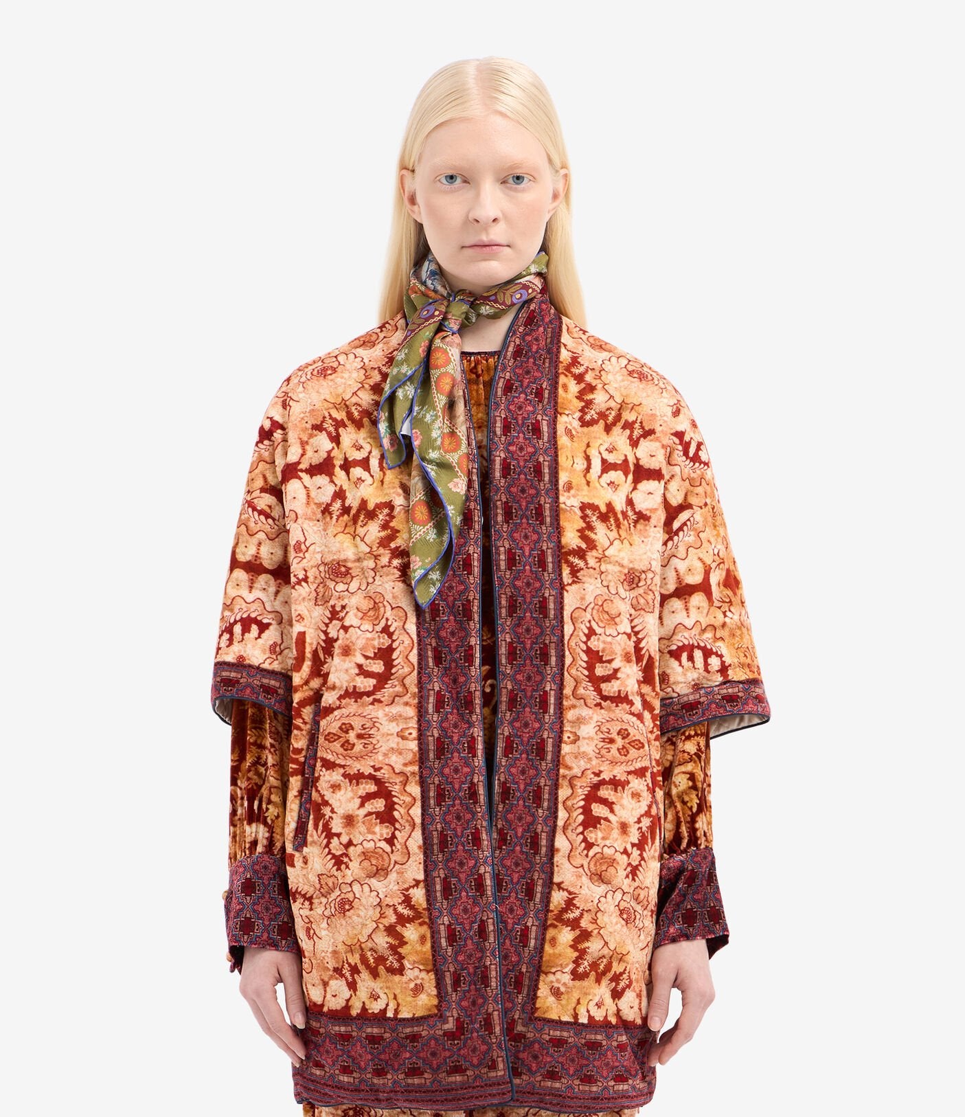 PIERRE-LOUIS MASCIA FOULARD BANDANA VERDE