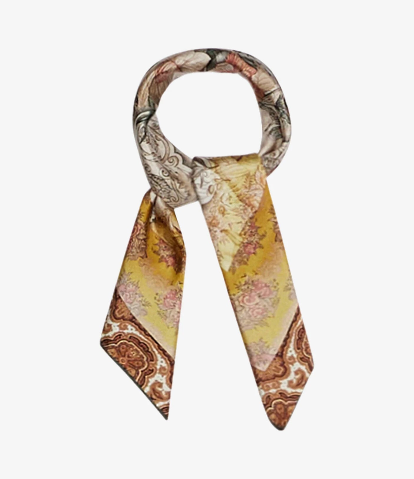 PIERRE-LOUIS MASCIA FOULARD ALOEUX/SW 67x67 OCRA