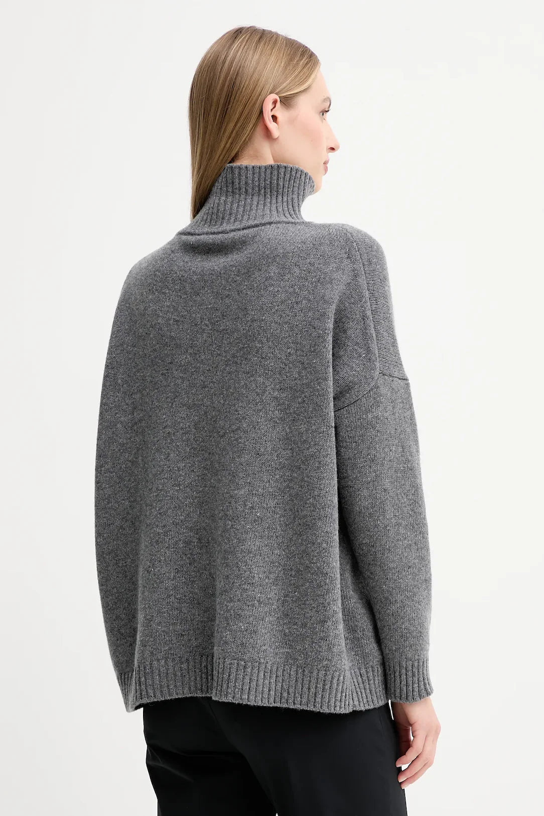 WEEKEND MAX MARA MAGLIONE BORGIA GRIGIO