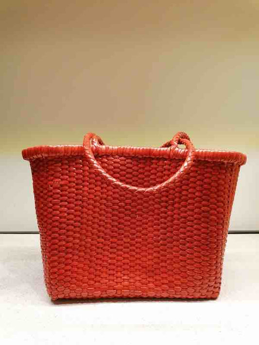 DRAGON DIFFUSION BORSA B-WEAVE SMALL NARANJA