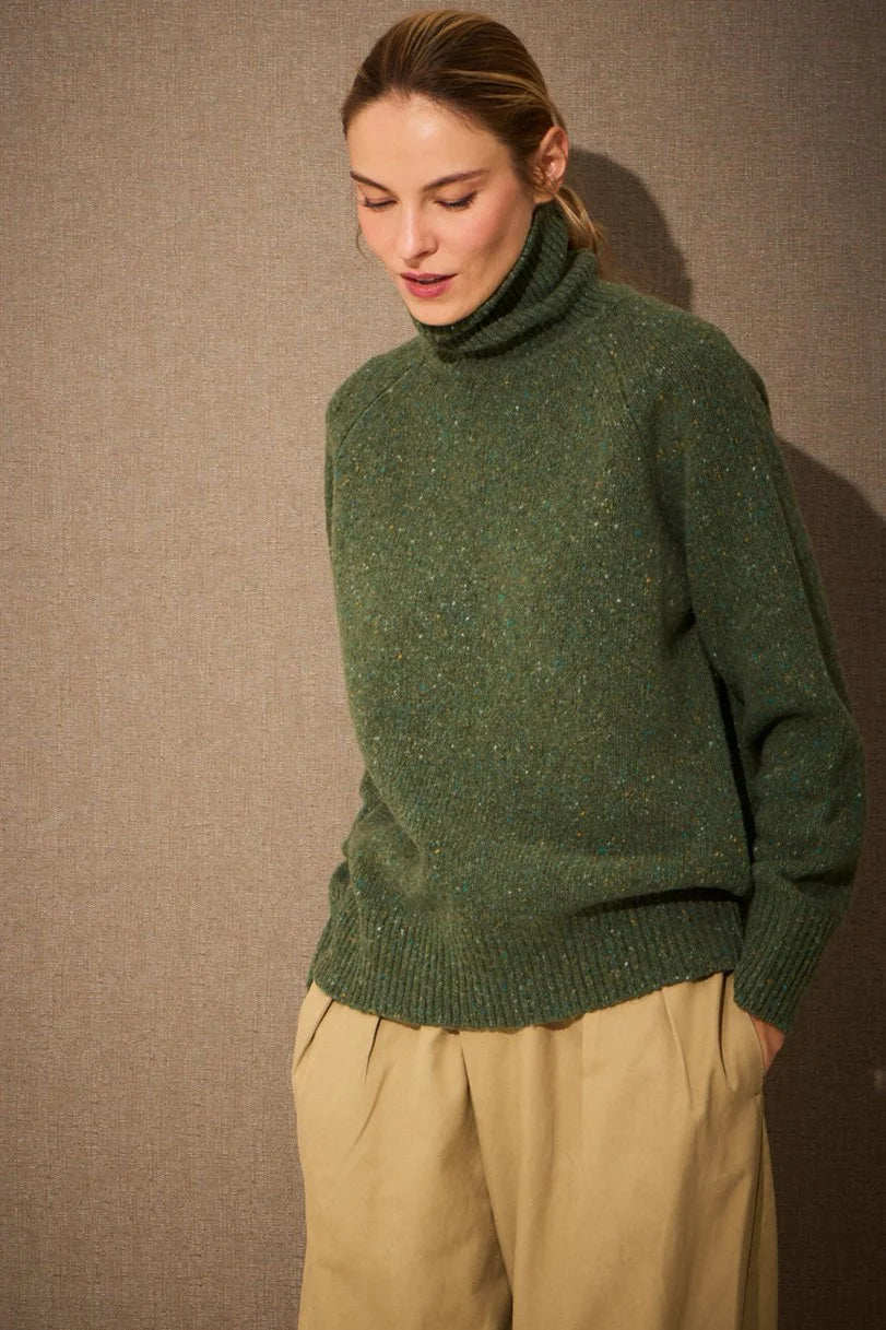 BE YOY MAGLIONE TURTLE GREEN