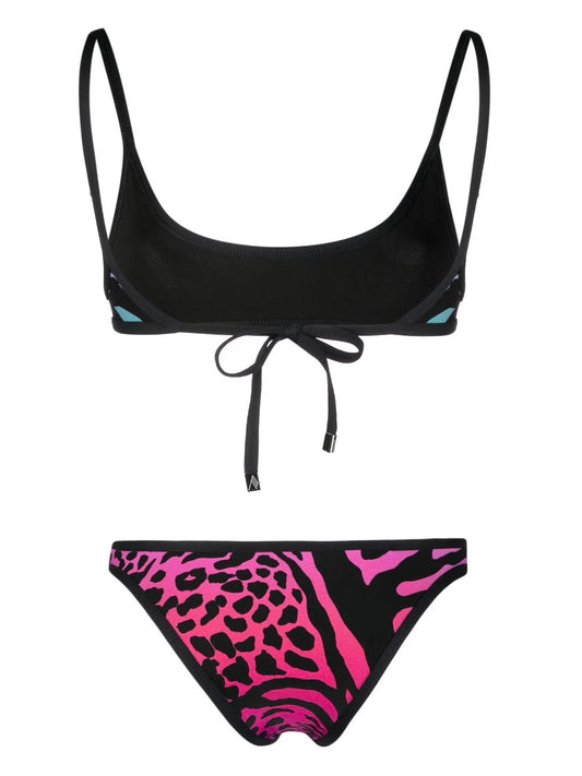 THE ATTICO  BIKINI ANIMALIER