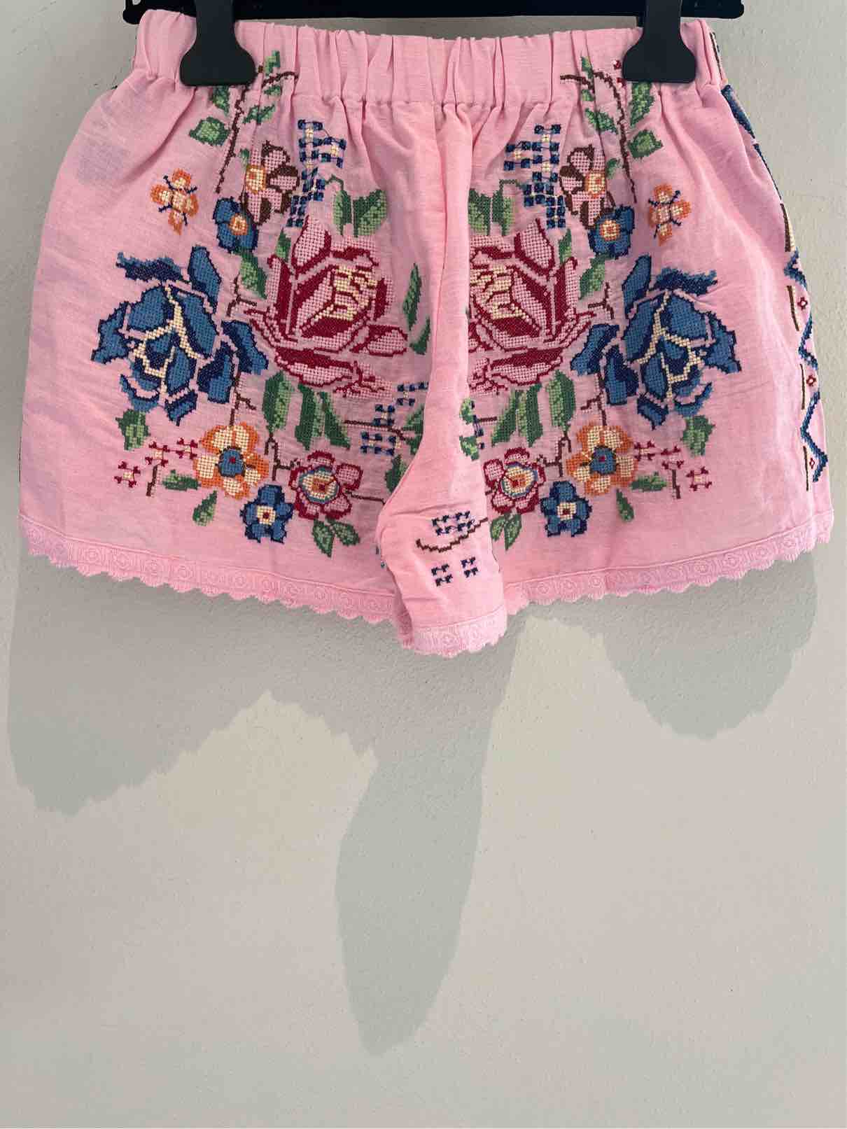 ORSINA SHORTS FLOWER PINK