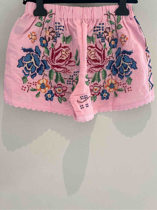 ORSINA SHORTS FLOWER PINK