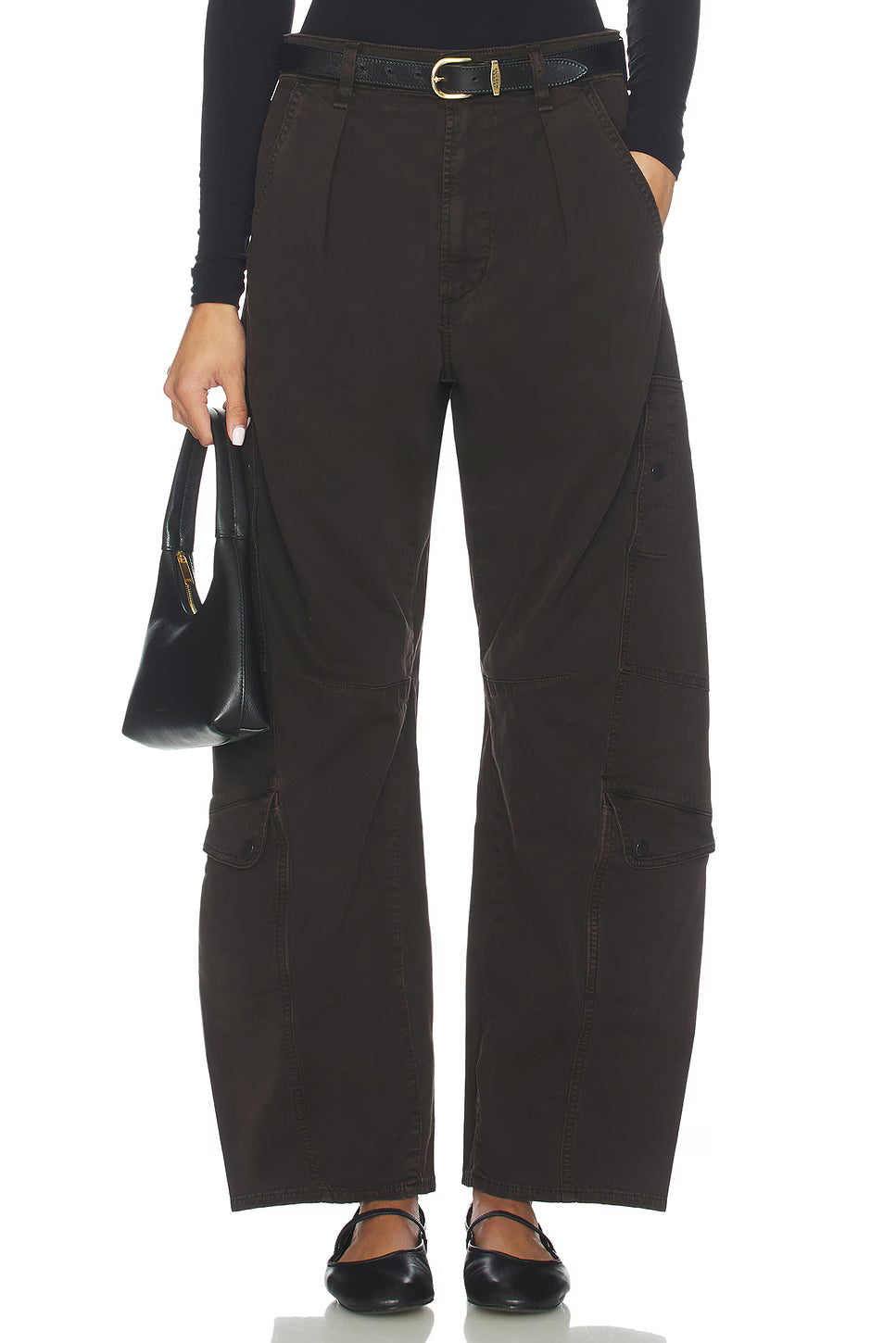 CITIZEN OF HUMANITY PANTALONI DOGWOOD BROWN