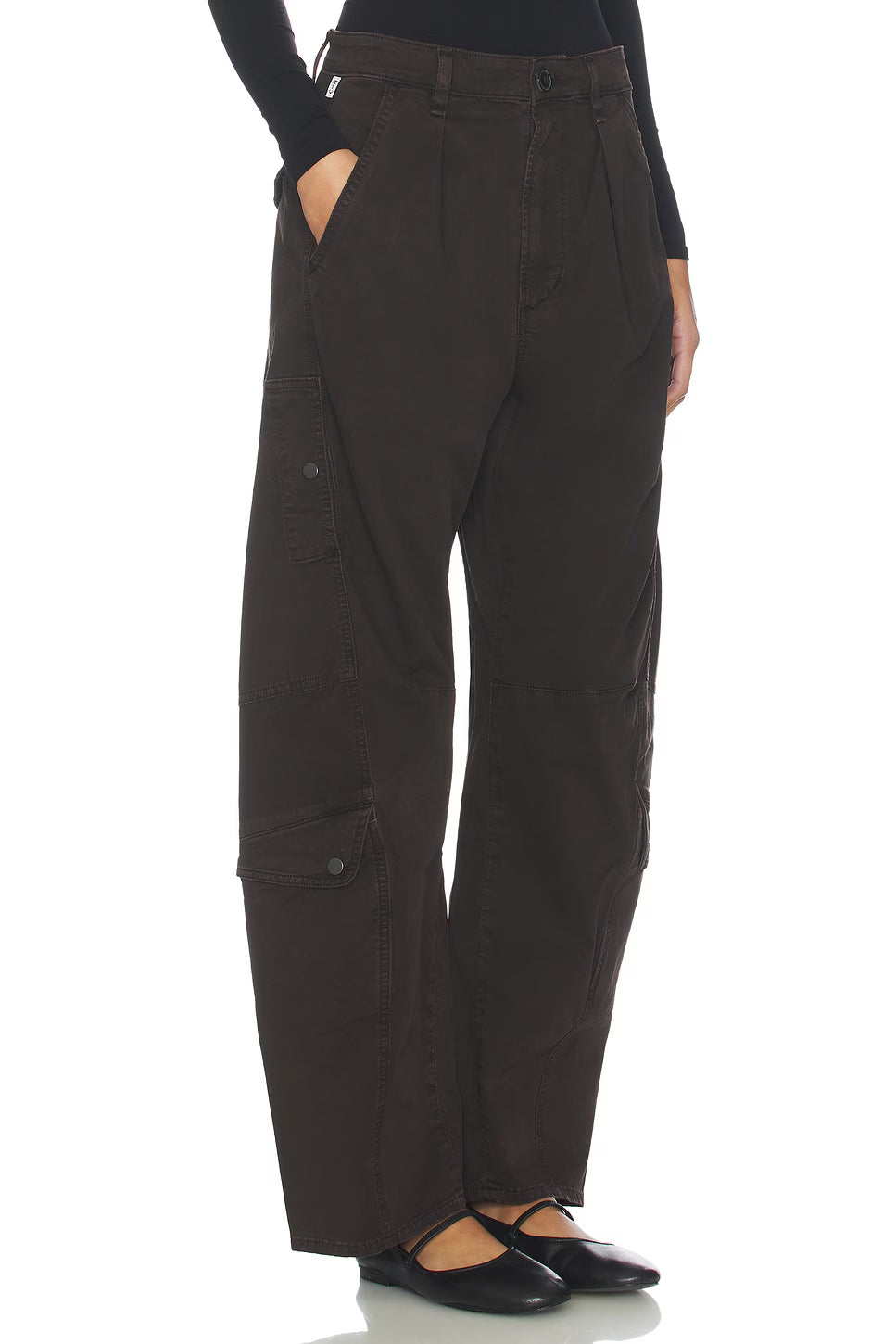 CITIZEN OF HUMANITY PANTALONI DOGWOOD BROWN