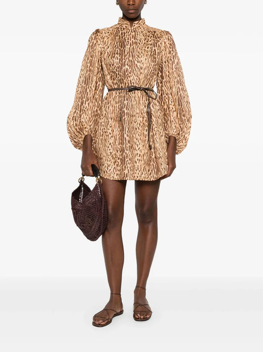 ZIMMERMANN ABITO CASCADIAN ANIMALIER