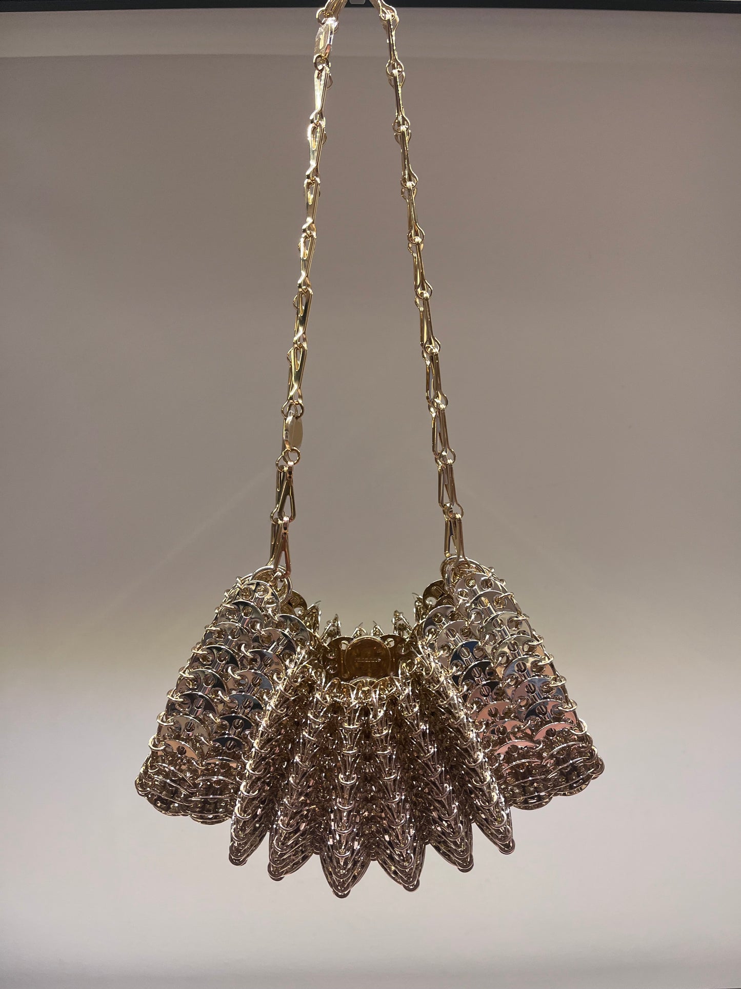 RABANNE BORSA NEW 1969 GOLD