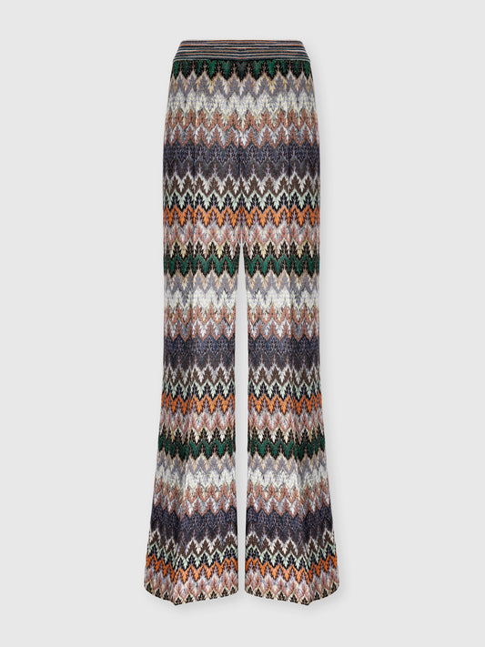 MISSONI PANTALONI MULTICOLOR ZIG ZAG
