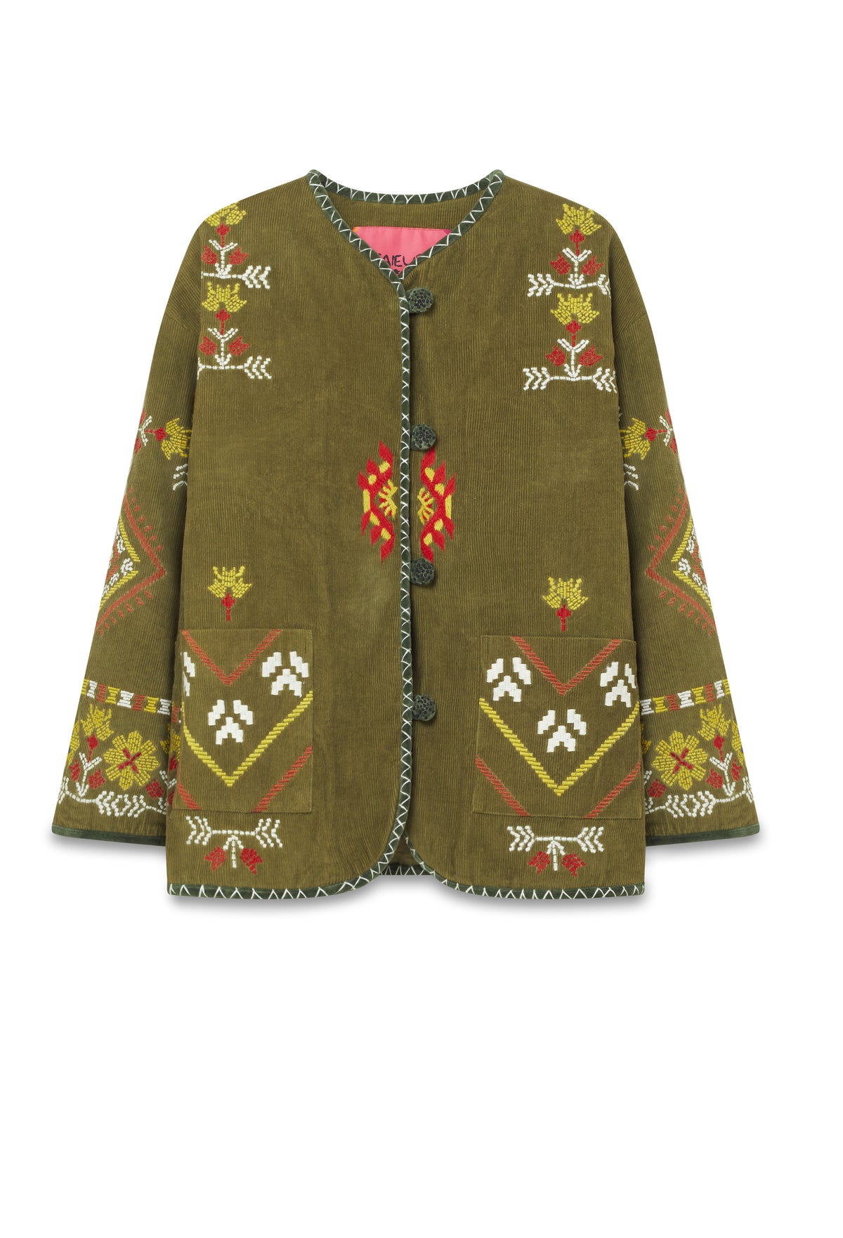 TAIEUR GIACCA DINA AZEL VERDE